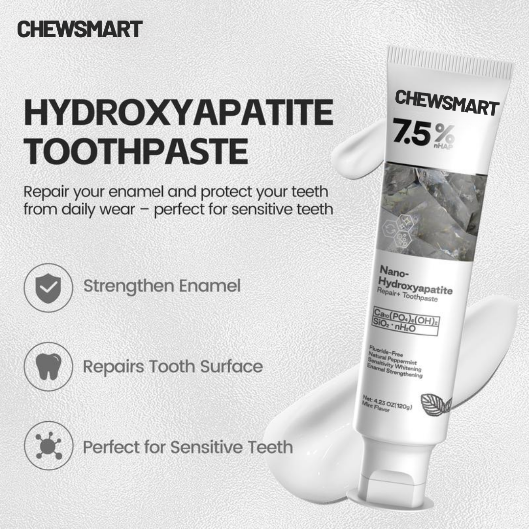 Fluoride-Free Hydroxyapatite Toothpaste